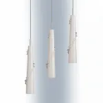 804310 Подвес PETALO 1х40W E14 ХРОМ/БЕЛЫЙ Lightstar