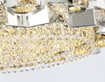 Подвесная люстра с хрусталем LH41001/12 CH/CL хром/прозрачный E14*12 max 40W D540*290