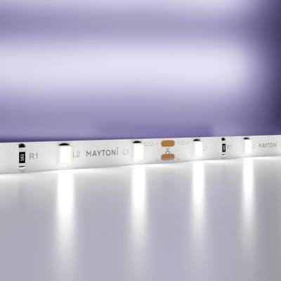 Светодиодная лента 12В 2835 4,8Вт/м 6000K 5м IP20 5мм, 20009. TM Maytoni
