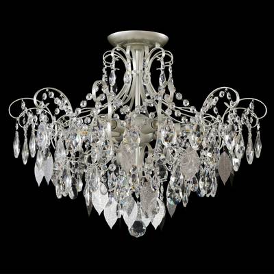 Светильник потолочный Crystal Lux ESMIRALDA PL6 SILVER 0524/106