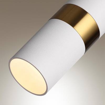 4355/1 HIGHTECH ODL23 403 белый/золотистый/металл Подвесной св-к IP20 LED GU10 10W BULLET