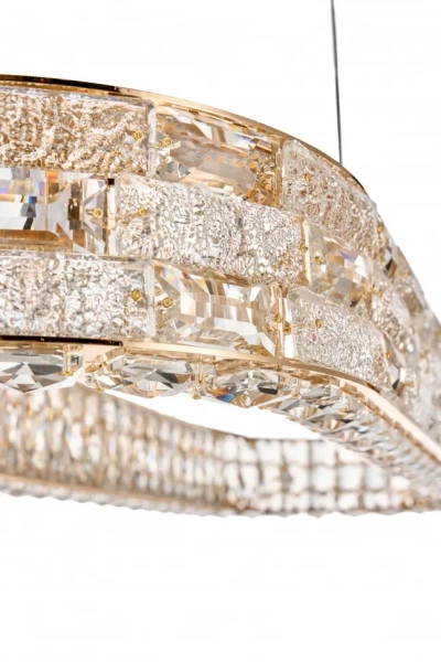 Люстра подвесная Festo Gold FL1051-10PO, LED