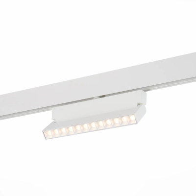 ST362.536.12 Магнитный трековый светильник белый LED 1*12W 3000K 1 009Lm Ra>80 36° IP20 L219xW22xH134 48V