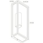 Уличный настенный светильник Arte Lamp BELFAST A4569AL-2BK, 2хE27