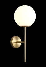 Бра Crystal Lux FELIZ AP1 BRONZE/WHITE 0611/401