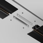 Коннектор прямой для шинопровода Levity, 2шт, TRA184C-12S. TM Maytoni