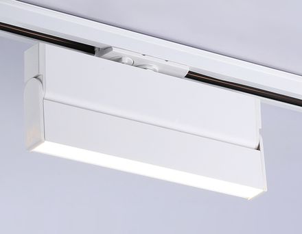 Светильник светодиодный трековый GL6806 WH белый LED 12W 4200K 230*22*87
