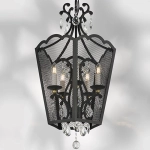 744157 Люстра CASTELLO 5х40W E14 ЧЕРНЫЙ/ЗОЛОТО Lightstar