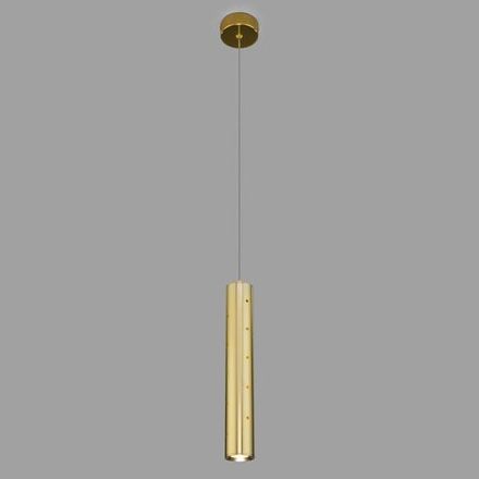 Подвесной светодиодный светильник Bong 12W 4200K золото 50214/1 LED золото