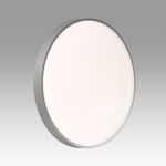 7784/DL TAN SN 000 Светильник пластик/белый/серебро LED 48Вт 3000-6000К D398 IP43 пульт ДУ GABY