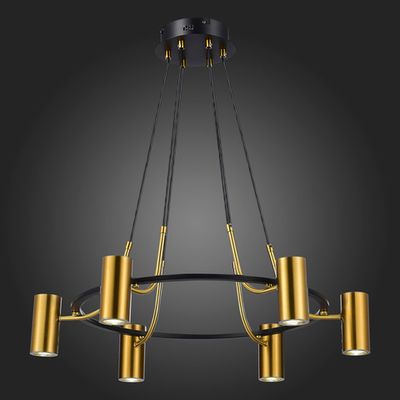 SL1215.403.06 Светильник подвесной ST-Luce Черный, Латунь/Латунь GU10 6*5W 4000K