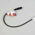 Лента герметичная WAVE-SIDE-PU-H120-06x12mm 24V RGB (8 W/m, IP68, 5m, wire x2) (Arlight, Вывод прямой, 3 года)