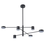 Люстра на штанге Arte Lamp STANLEY A2476PL-40BK, 1хLED