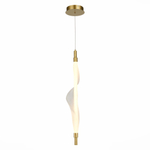 SL6109.213.01 Светильник подвесной ST-Luce Золотистый/Белый LED 1*25W 3000K