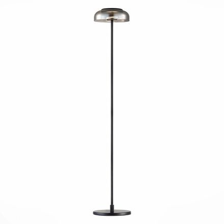 SL6002.405.01 Торшер ST-Luce Черный/Дымчатый LED 1*7W 4000K