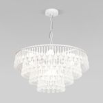 Умная подвесная люстра со стеклянным рассеивателем 476/8 Smart