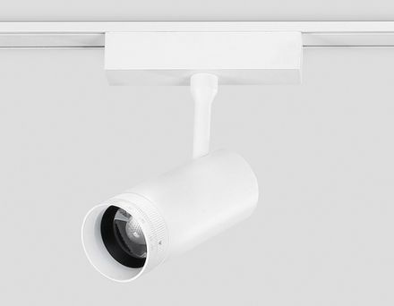 Светильник светодиодный трековый ZOOM для шинопровода Magnetic Ultra Slim GV1570 WH белый IP20 10W 4200K 48V 15-51° D55*185