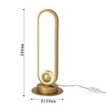 Настольная лампа Altus 4221-1T, LED*16W, 1280LM, 4000K. ТМ F-Promo