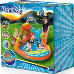 Бассейн надувной игровой детский "Вулкан" 265*265*104 см, 208 л, 53069 Bestway