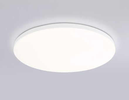 Потолочный светодиодный светильник с Wi-Fi Яндекс Алисой/Tuya/Smart Home/Alexa FZ2001 WH белый IP54 20W 3000K-6500K+RGB D300*55 (ПДУ ИК)