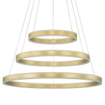 Citilux Дуэт CL719682 LED Люстра подвесная с пультом Золото