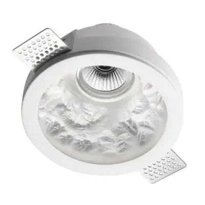 7168/7CL HIGHTECH ODL26 427 светильник белый/гипс/металл IP20 LED 7W 816Лм 3000K 60° 220-240V MONTANA