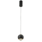 Светильник подвесной Crystal Lux CARO SP LED BLACK 1342/201