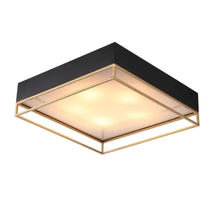 SL1127.422.05 Светильник потолочный ST-Luce Черный, Матовое золото/Белый E27 5*40W
