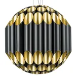 720807 Люстра SIENA 80х40W G9 ЧЕРНЫЙ/ЗОЛОТО Lightstar