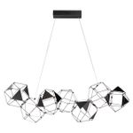 5087/32L L-VISION ODL25 505 черный хром/металл Люстра LED 32W 4000K 1900Лм TRELLIS