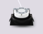 Светильник встраиваемый TN52339 SBK черный песок GX53 max 12W 115*115*25