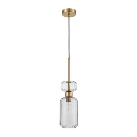Подвесной светильник Escada 1141/1S E14*60W Antigue copper/Smoke