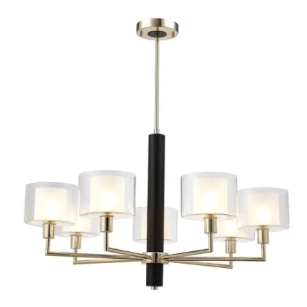 Люстры Crystal Lux MAESTRO SP-PL7 GOLD 2290/307