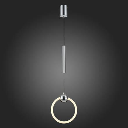 SL1578.103.01 Подвес ST-Luce Хром/Белый,Хром LED 1*15W 3000K