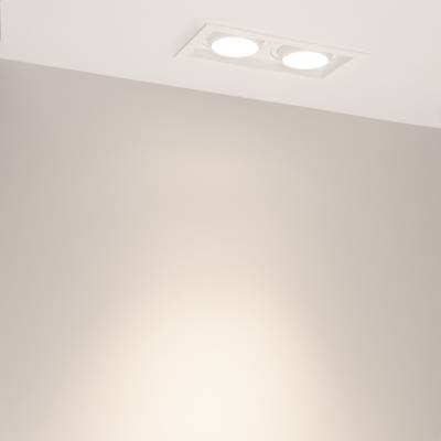 Светильник MS-VORTEX-BUILT-S210x117-2x20W Day4000 (WH-WH, 40 deg, 230V) (Arlight, IP20 Металл, 5 лет)