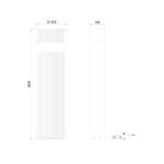 Ландшафтный светильник Arte Lamp ARNEB A2146PA-1BK, 1хLED