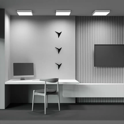Потолочный светильник Зон / Zon 45 Вт 3000 К 120°, C032CL-45W3K-SQ-W. TM Maytoni