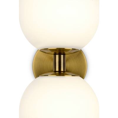 Настенный светильник (бра) Sharlot FR1012WL-02BS, G9х2. TM Maytoni