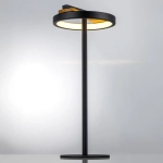 723927 Настольная лампа LODI LED 9W 720LM ЧЕРНЫЙ/ДЕРЕВО 3000K Lightstar
