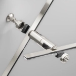 Крепление настенное Wall двойное Flarity платина, TRA155CW-D1-PT. TM Maytoni