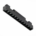 ST361.436.12 Магнитный трековый светильник Черный LED 1*12W 3000K 1 009Lm Ra>80 36° IP20 L222xW22xH44 48V