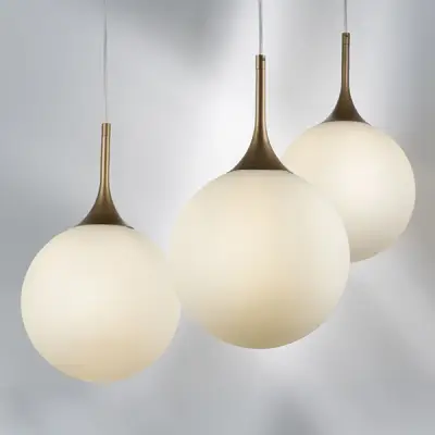 813032 Подвес GLOBO 1х40W E14 gold/white Lightstar