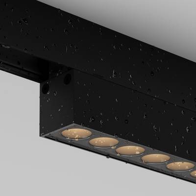 Уличный трековый светильник Points Exility IP 4000К 24Вт 36° черный O-TR02-2-S-24WB4K. TM Maytoni
