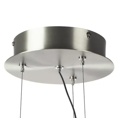 794110 Люстра NAPOLI LED 12W 700LM КОФЕЙНЫЙ/ПРОЗРАЧНЫЙ 3000K Lightstar