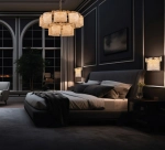 Люстра подвесная De Palais FL1104-10P, LED