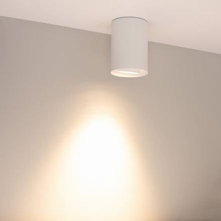 Светильник SP-FOCUS-R86-10W Warm3000 (WH, 50 deg, 230V) (Arlight, IP54 Металл, 5 лет)