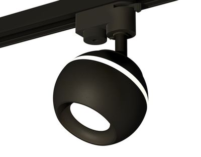 Комплект трекового светильника XT1102041 SBK черный песок MR16 GU5.3 LED 3W 4200K (A2521, C1102, N7021)