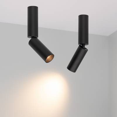 Светильник SP-NUANCE-SURFACE-FLAP-R35-7W Warm3000 (BK, 36 deg, 230V) (Arlight, IP40 Металл, 5 лет)