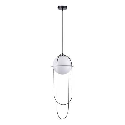 SL1189.403.01 Подвес ST-Luce Черный/Опал E27 1*60W