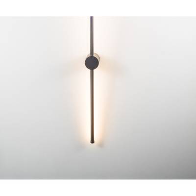 08423-100,19(3000K) Бра Локи черный h100 w10,5*6 Led 20W (3000K)